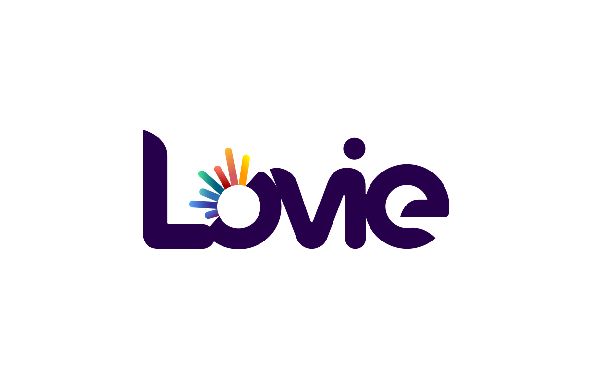 Лого дизайн - бранд за играчки и декорация Lovie
